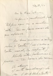 CONJUNTO DE 7 CARTAS DE E. M. DE MELO E CASTRO DIRIGIDAS AO ESCRITOR E CRITICO LITERÁRIO ÁLVARO SALEMA.